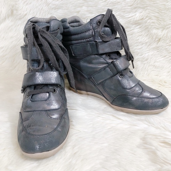 mia wedge sneakers